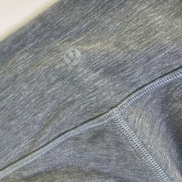 Lululemon Wunder Under Crop Legging 21" gray size 4 - Picture 9 of 9